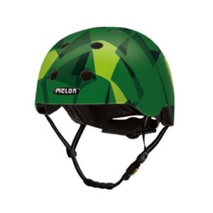 Melon Casque mosaique green mamba xxs s matte