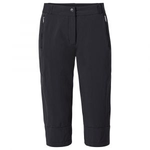 Vaude Pantalons Farley Stretch Capri Iii 50 Black