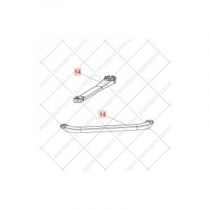 FAAC Compas bras + fixations 63003422 pour motorisation 391