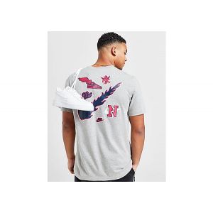 Nike T-Shirt Swoosh Flamme, Grey - Taille M