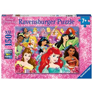 Image de Ravensburger Puzzle 150 pièces XXL : Princesses Disney : Les rêves peuvent devenir réalité