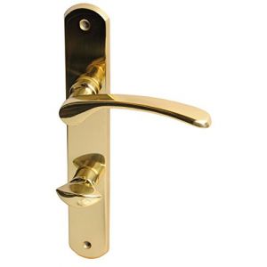 Image de Alpertec Amos LS Badtüren en laiton poli poignée de porte pour WC - 32740053 r de la marque haeusler-shop