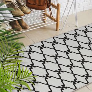 Karat - Tapis de couloir Drogheda Antid&eacute;rapant 80 x 100 cm