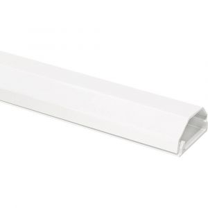 MyWALL My Wall HZ4-0,75WL Conduite de c&acirc;ble support de c&acirc;ble (L x l x h) 75 x 5 x 1.8 cm 1 pc(s) blanc
