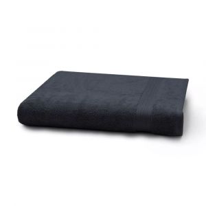 Garnier Thiebaut Drap de bain pur coton marine 100x150 cm