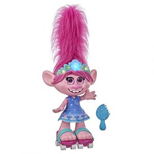 Hasbro Trolls Les 2 Tournée Mondiale de DreamWorks - Poupée Poppy Cheveux dansants