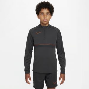 Nike Haut d'entra&icirc;nement de football Dri-FIT Academy pour Enfant plus &acirc;g&eacute; - Gris - Taille S - Unisex