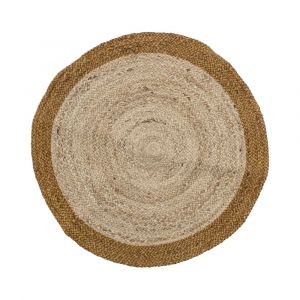 Bloomingville Tapis en jute brun 90cm ø