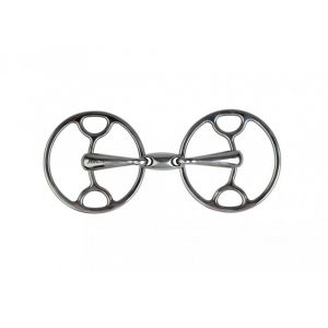 Mors releveur pour cheval embouchure coulissante Metalab