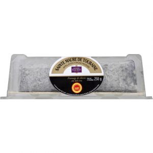 Monoprix gourmet Sainte Maure de Touraine, fromage de chèvre au lait cru, AOC - La bûche de 250g