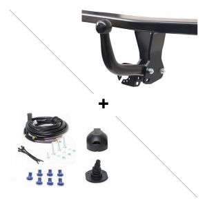 Attelage Renault Kangoo (1997-02/08) Col de cygne + faisceau universel 7 broches