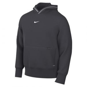 Nike Mens Hoodie M NK Strke22 Po Hoody, DK Smoke Grey/White, DH9380-070, L