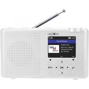 Reflexion TRA23i/WH Radio de table Internet Internet, DAB+, DAB, FM Bluetooth, radio internet, DAB+, FM rechargeable bl