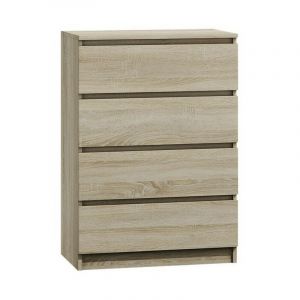 Commode Comfivo 160, Sonoma ch&ecirc;ne, Avec tiroirs, 100x70x40cm - Sonoma ch&ecirc;ne