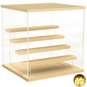 Vitrine Joody 5 Étagères Acrylique Transparente pour Figurines Lego et Pop Anti-poussière