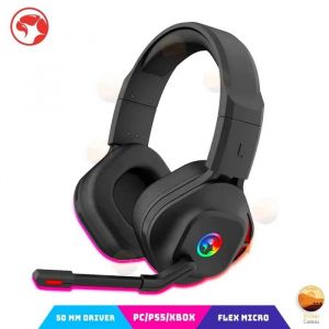 Casque gamer - Scorpion - HG8929 - RGB - Microphone - 50 mm - PC/PS5/Xbox