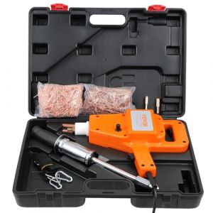 VEVOR Tire Clou Carrosserie 800 VA Kit Débosselage Carrosserie 1600 A Soudeur de Goujons par Points Machine de Réparation de Bosses de Carrosserie avec Accessoires Nombreux pour Voitures Camions Autos