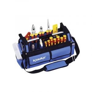 Klauke Sac &agrave; outils &agrave; bandouli&egrave;re garnie KL920B22 KL920B22 22 pi&egrave;ces (l x h x p) 350 x 200 x 200 mm A701383
