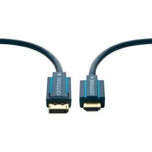 Clicktronic 70719 - Câble adaptateur de DisplayPort / HDMI 1 m