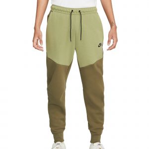 Image de Nike Bas de Survêtement NSW Tech Fleece - Vert/Noir, pointure Large - Vert - Taille Large