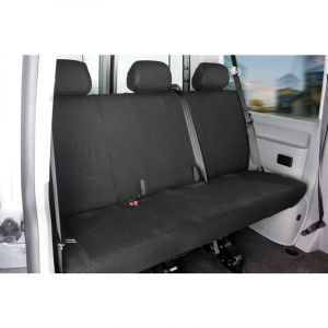 Walser Housse de siège Transporter en tissu pour vw T5, banquette à 3 places