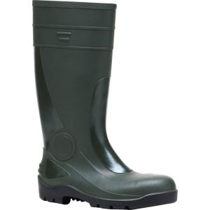 Baudou Botte s&eacute;curit&eacute; PVC Optimat avec coque acier Taille 45 (5429/45)