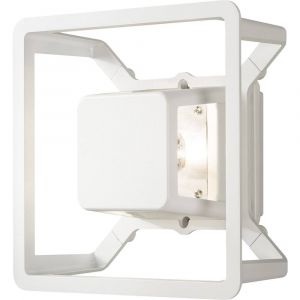 Konstsmide Applique murale LED ext&eacute;rieure Pescara 7989-250 LED int&eacute;gr&eacute;e blanc