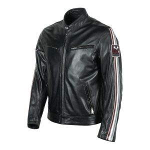 Helstons Blouson Race Rag Noir - Couleur Noir - Taille L