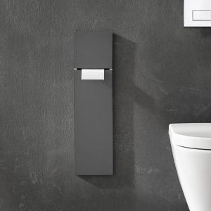 Emco Asis Pure Module WC, avec porte-brosse et brosse WC, avec support de papier toilette, 975551502,