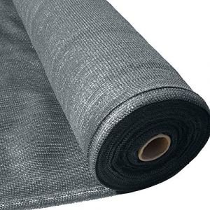 Brise vue renforcé gris 2,00 m x 50,00 m - 100 m² - 150 g/m² - en rouleau - Masgard
