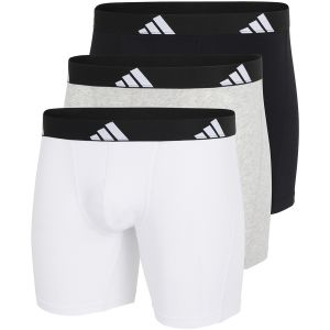 Adidas Boxer Brief (3pk) -Active Flex Cotton sous-vêtement, 917 Assorti, XXL (Lot de 3) Hommes