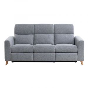 Image de Canapé de Relaxation 3 Places "Kamer" 193cm Gris Prix