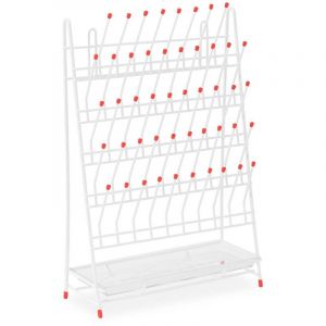 Steinberg Égouttoir Pour Verrerie De Laboratoire Paillasse 48 Emplacement Revêtement PVC