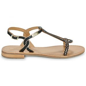 Les Tropéziennes par M. Belarbi Sandales HAPPY Noir - Taille 40