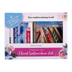 Set Aquarelle florale - Talens