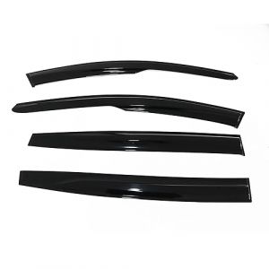 Omac Déflecteurs De Vent Pluie D'air pour Dacia Sandero 2021-2023 Acrylique 4 Pcs