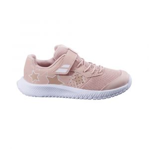 Image de Babolat Pulsion Chaussures Toutes Surfaces Enfants - Rosé, Blanc