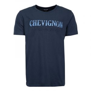 Chevignon Tee Shirt Logo Ray&eacute; En Coton Homme