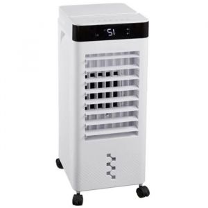 Strasse tech Climatiseur Mobile Jusqu’à 20 m² – Refroidisseur d’Air Évaporation Sans Évacuation 65 W - 8 L, Télécommande, 3 Vitesses– Silencieux et Éco Neuf