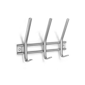 Inofix Porte-manteaux inox crochets doubles (blister)