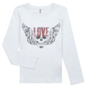 Only T-shirt enfant KOGTENNA FIT L/S BOX TOP CS - Couleur 8 ans,10 ans,12 ans,14 ans - Taille Multicolore