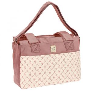 Safta Diaper Changing Bag Marsala Pink (46 x 26 x 15 cm)