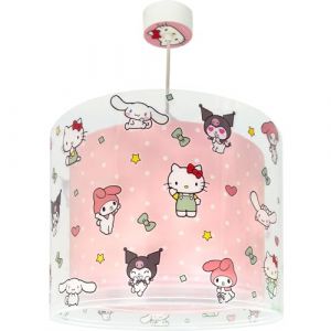 Dalber Lustre Chambre Lampe Suspension Enfand Hello Kitty And Friends, My Melody, Cinnamoroll, Kuromi 41252, E27