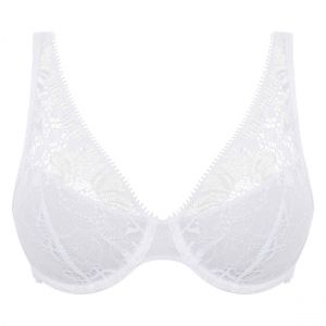 Chantelle Soutien-gorge spacer plongeant DAY TO NIGHT Blanc - Couleur Blanc - Taille 85E