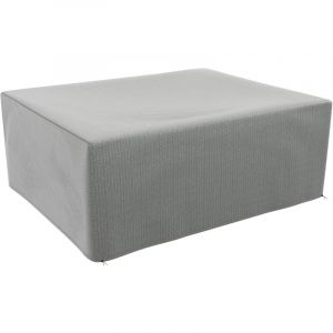 Outsunny Housse de protection mobilier de jardin bâche étanche anti-UV PE haute densité gris