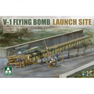 Takom Maquette SITE DE LANCEMENT DE BOMBE VOLANTE + FUSÉE V-1 1/35 Maquette militaire - 3462152