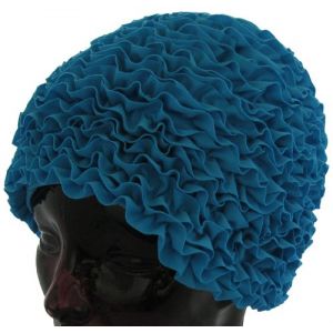 Image de Fashy Bonnet De Bain Frill One Size Turquoise