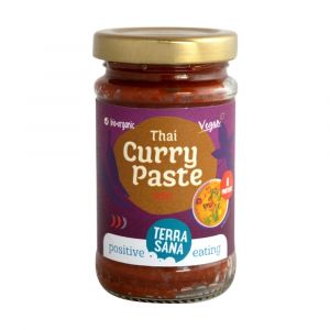 Terrasana Pasta de Curry Roja Tailandesa 120g