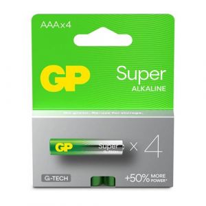 GP Pile SUPER 4 piles AAA LR03
