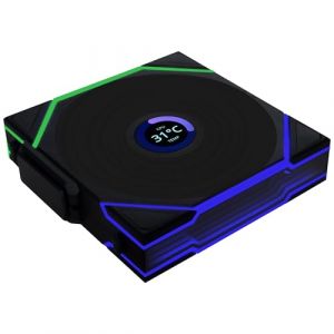 Lian Li Uni Fan TL LCD Wireless 120 - Noir